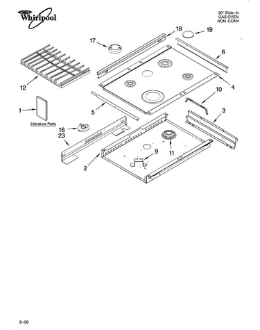 Cooktop parts