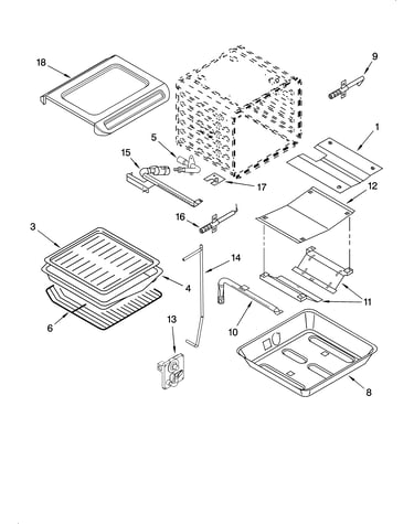 Internal oven parts