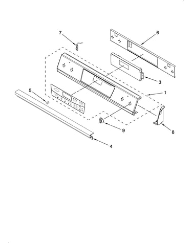 Control panel parts