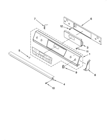 Control panel parts
