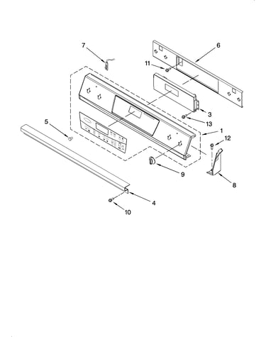 Control panel parts