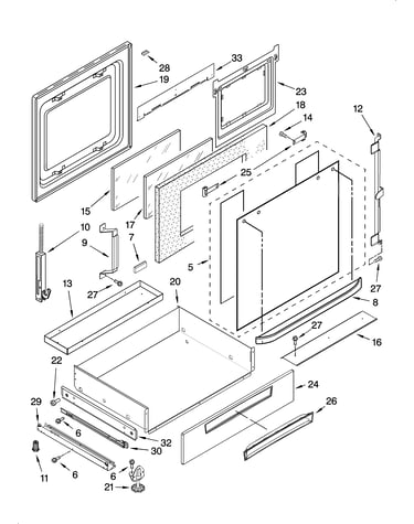 Door and drawer parts