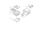 Whirlpool GY398LXPQ01 internal oven parts diagram
