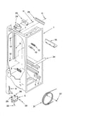Refrigerator liner parts