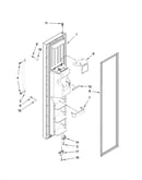 Freezer door parts