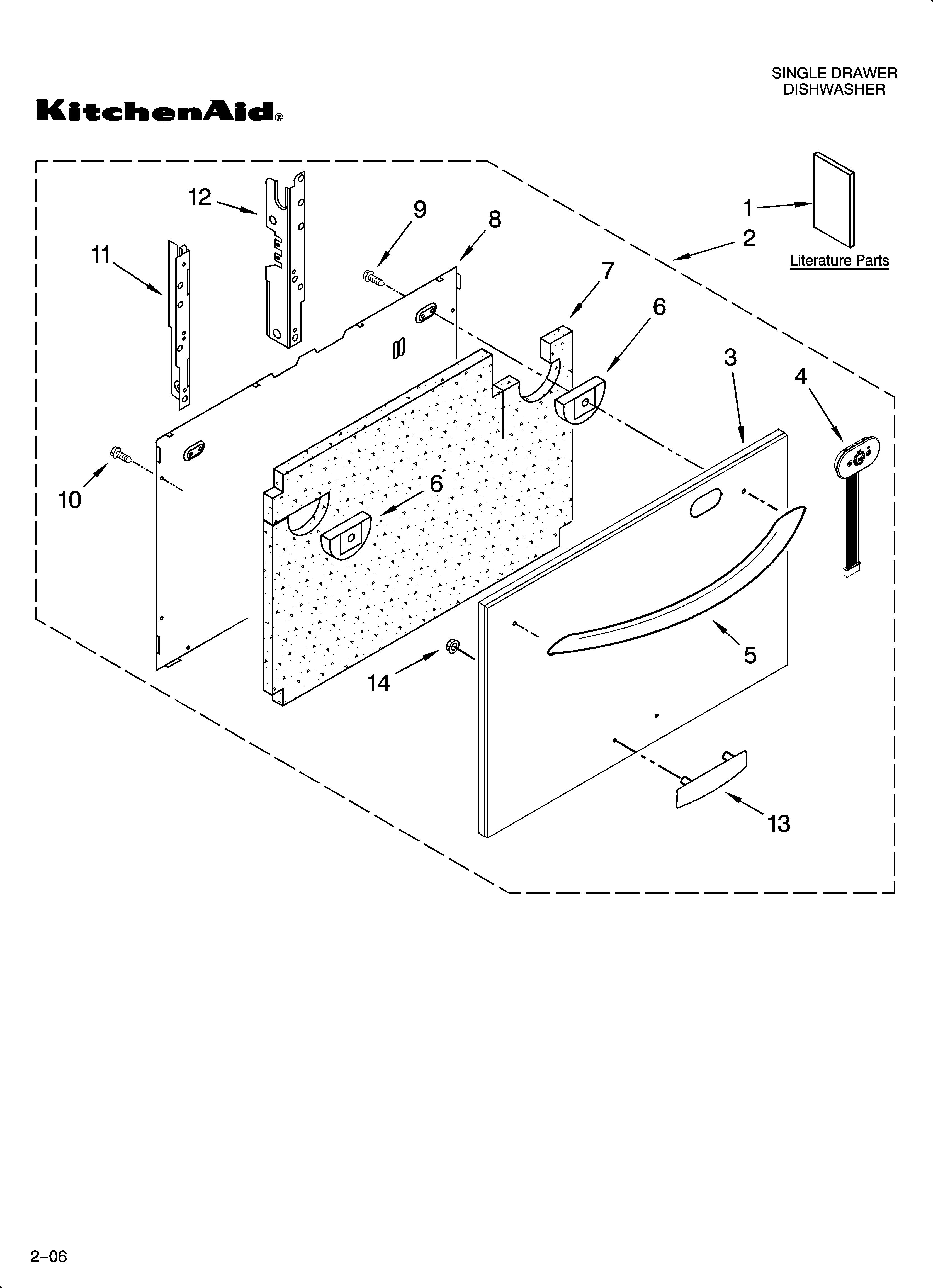 Architect series drawer and panel parts