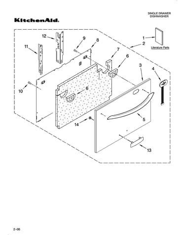 Architect series drawer and panel parts