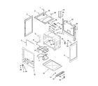 Whirlpool RF110AXSQ0 chassis parts diagram