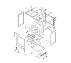 Whirlpool RF111PXSW0 chassis parts diagram