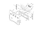 Whirlpool RF114PXST0 control panel parts diagram