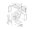 Whirlpool RF114PXSB0 chassis parts diagram