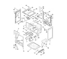 Whirlpool RF261PXSQ0 chassis parts diagram