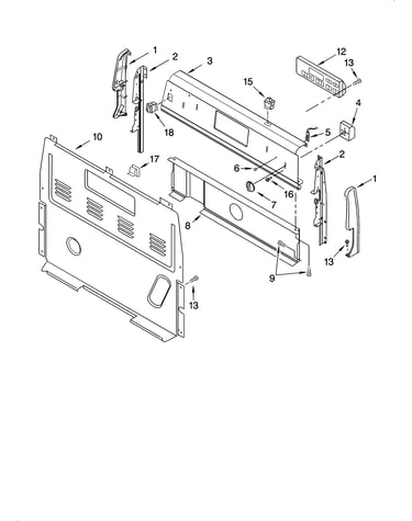 Control panel parts