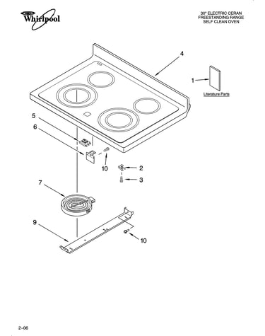 Cooktop parts