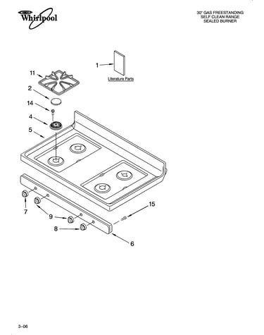 Cooktop parts