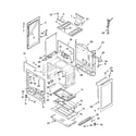 Whirlpool SF380LEPB3 chassis parts diagram