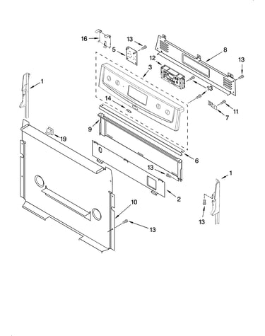 Control panel parts