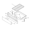 Drawer & broiler parts, optional parts