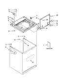 Top and cabinet parts