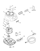 Motor and housing parts