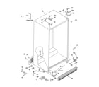 Whirlpool 7ED2GTQXPL01 cabinet parts diagram