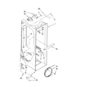 Whirlpool 7ED2GTQXPL01 refrigerator liner parts diagram