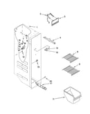 Freezer liner parts