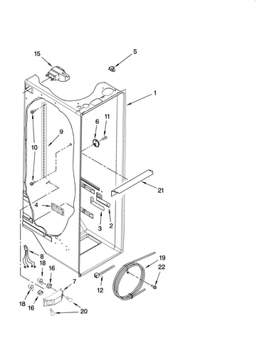 Refrigerator liner parts