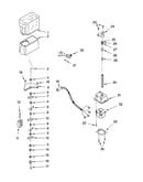 Motor and ice container parts
