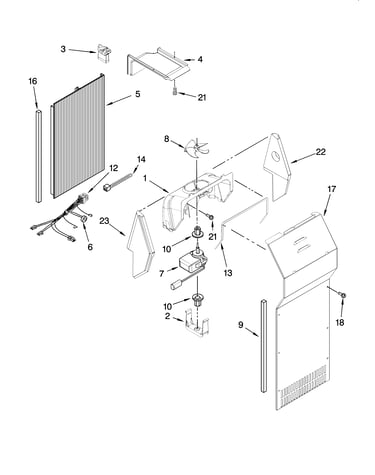 Air flow parts, optional parts (not included)