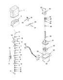 Motor and ice container parts