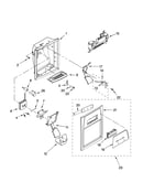 Dispenser front parts