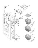 Freezer liner parts