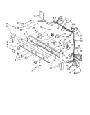 Washer/dryer control panel parts