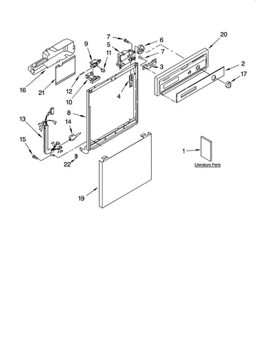 Frame and console parts