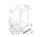 Whirlpool EC3JHAXRL00 cabinet parts diagram