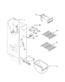 Freezer liner parts