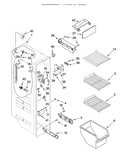 Freezer liner parts