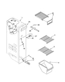 Freezer liner parts