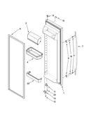 Refrigerator door parts