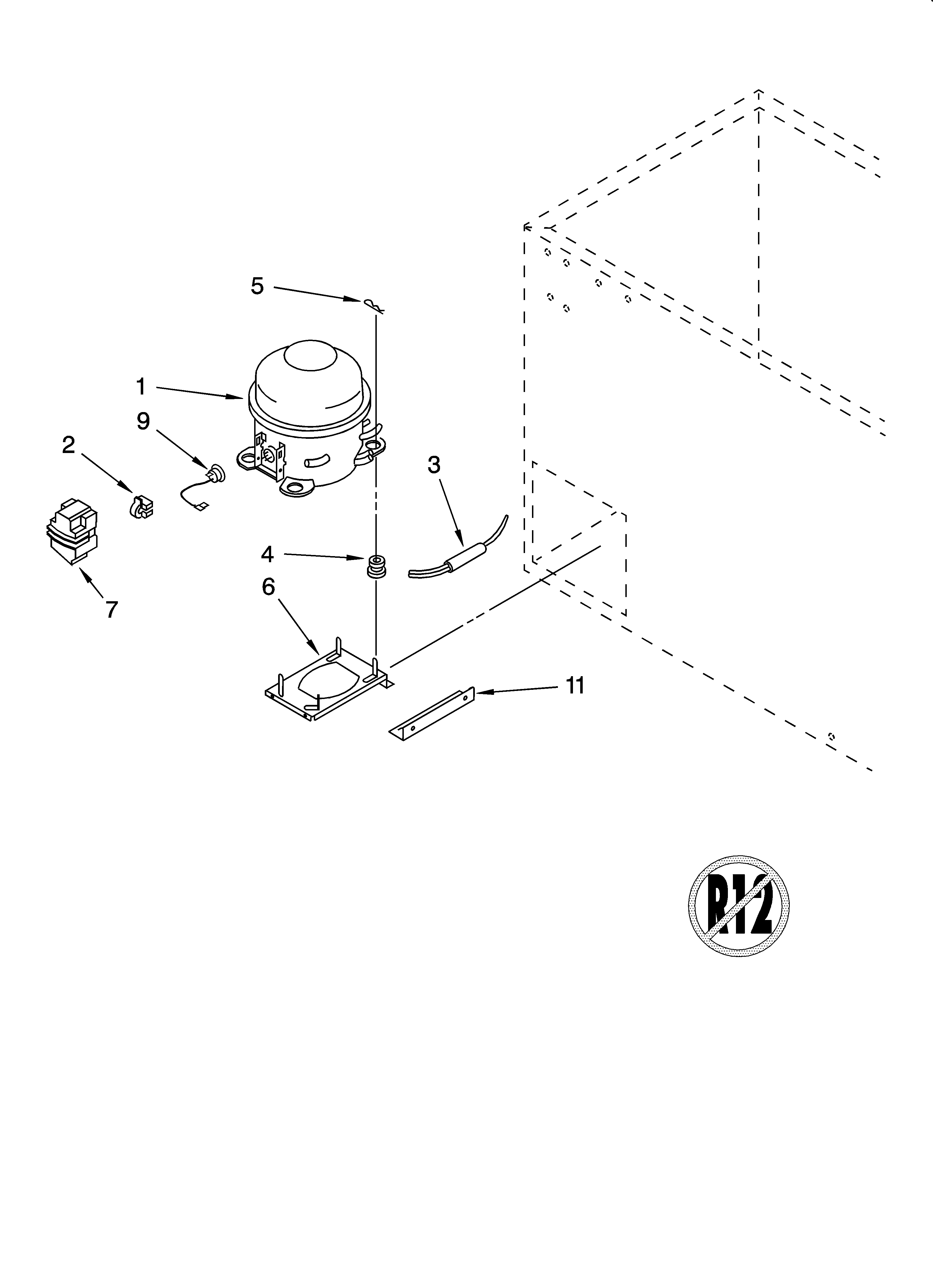 Unit parts, optional parts (not included)