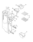 Freezer liner parts
