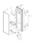 Refrigerator door parts
