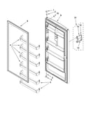 Door parts, optional parts (not included)