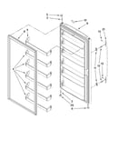 Door parts, optional parts (not included)