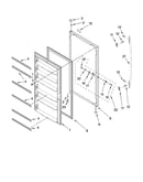 Door parts, optional parts (not included)