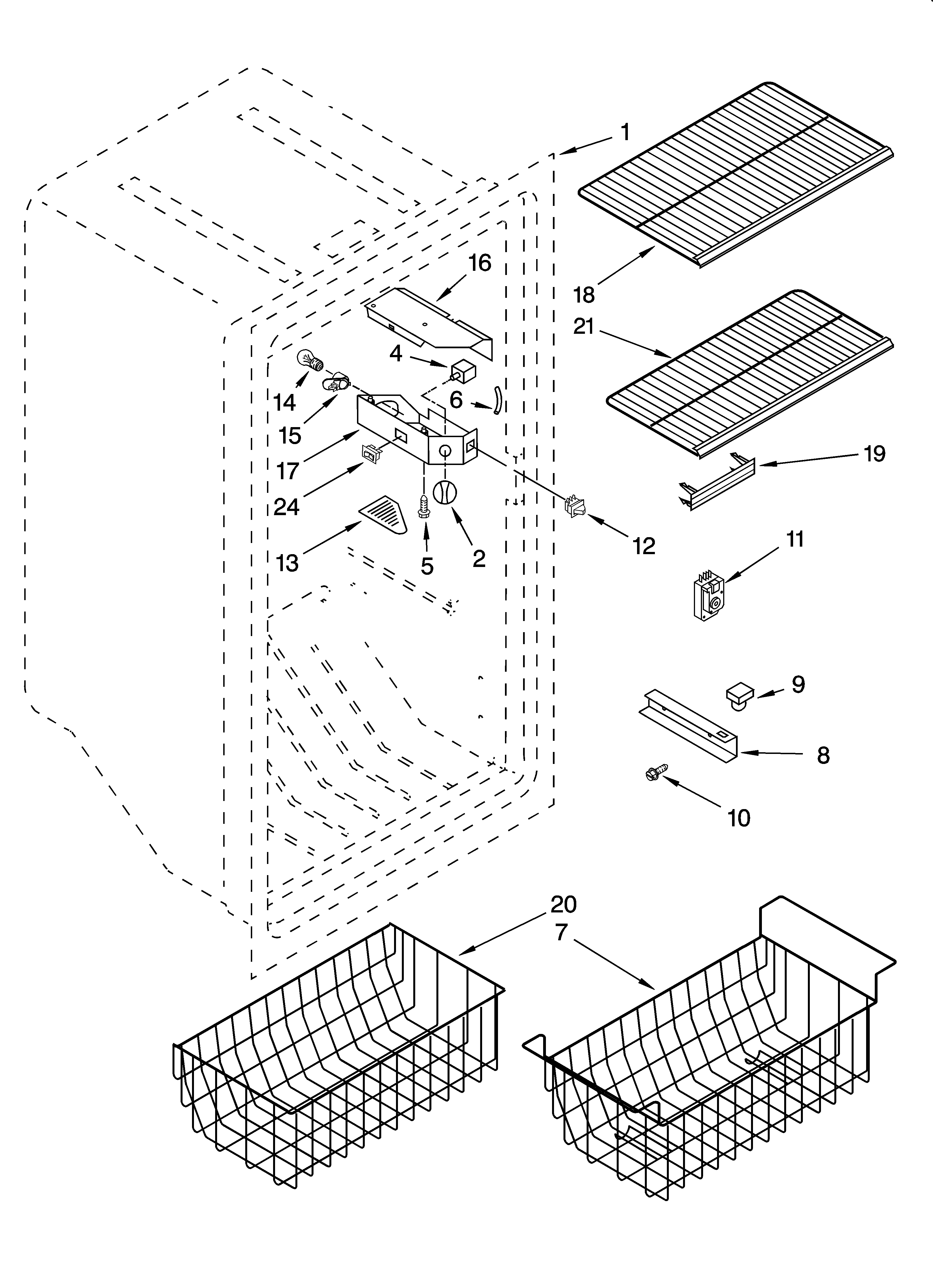 Liner parts