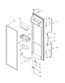 Refrigerator door parts