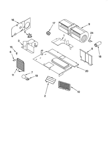 Air flow parts