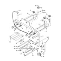 Whirlpool GS470LEMB4 manifold parts diagram